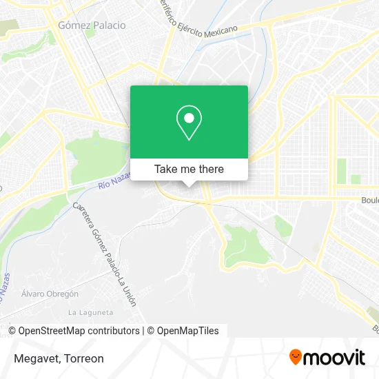 Megavet map