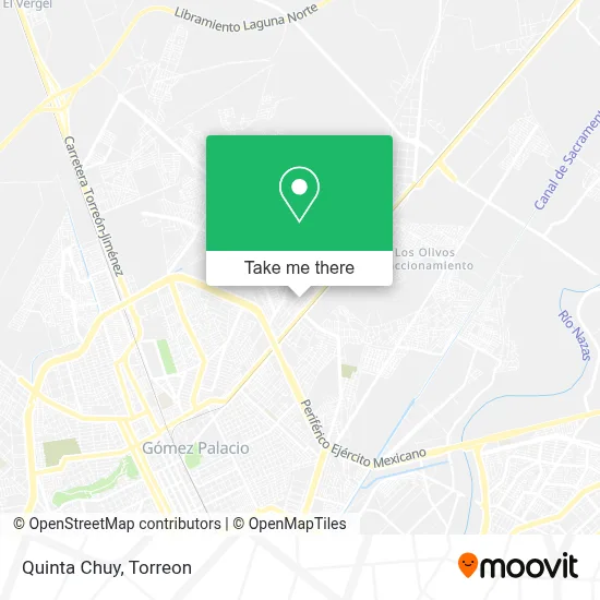Quinta Chuy map