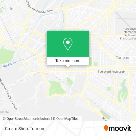Cream Shop map