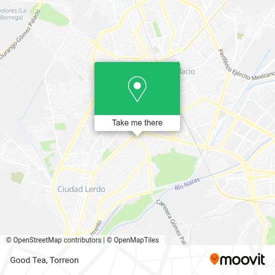 Good Tea map