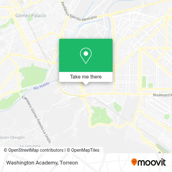 Washington Academy map