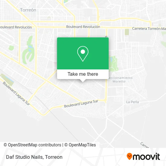 Daf Studio Nails map