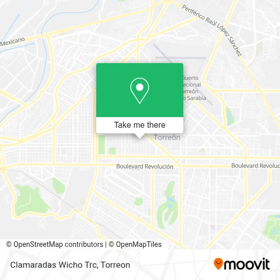 Clamaradas Wicho Trc map