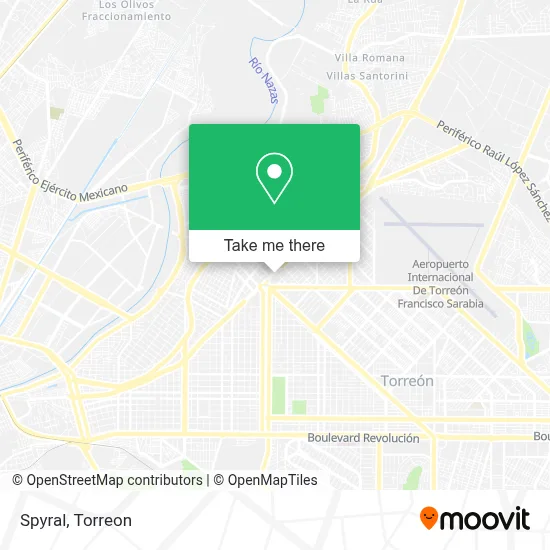 Spyral map