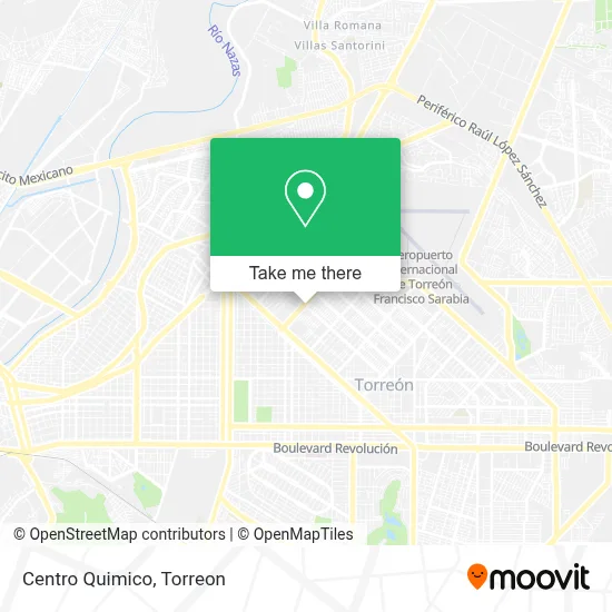 Centro Quimico map