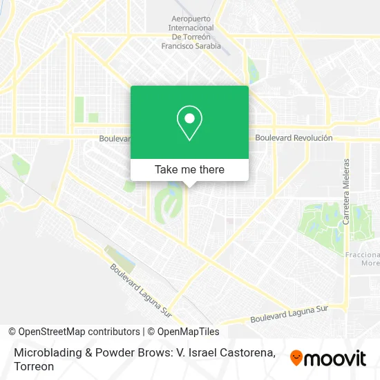 Microblading & Powder Brows: V. Israel Castorena map