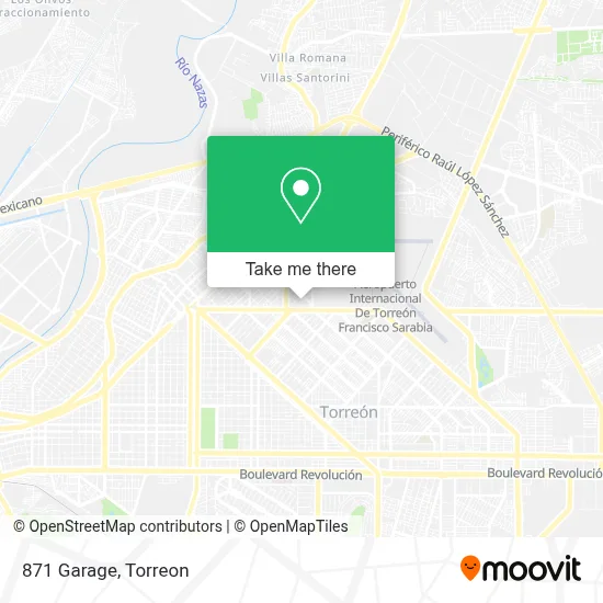 871 Garage map