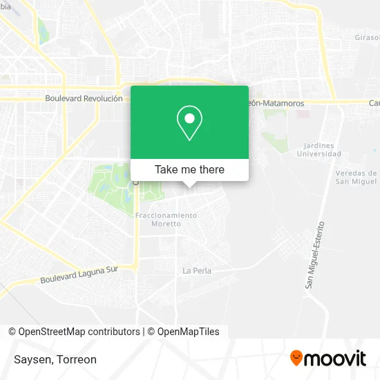 Saysen map