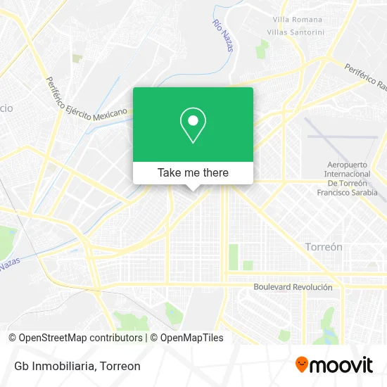 Gb Inmobiliaria map