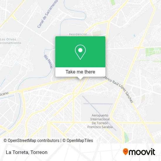La Torreta map