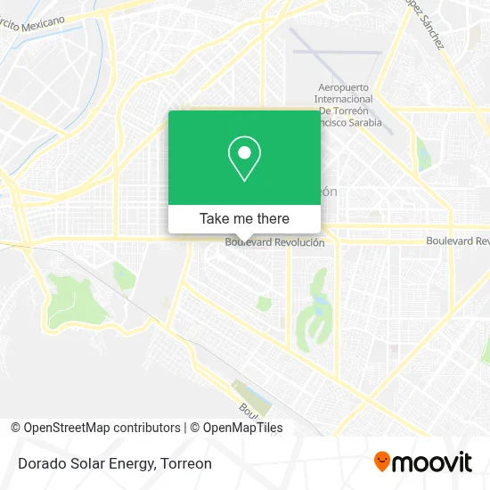 Dorado Solar Energy map