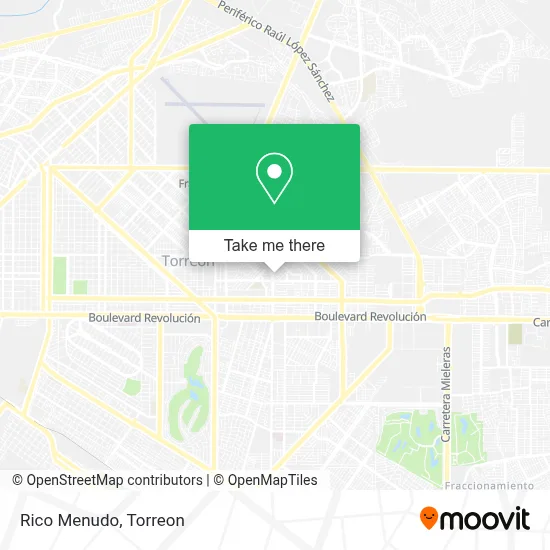 Rico Menudo map