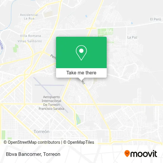 Bbva Bancomer map