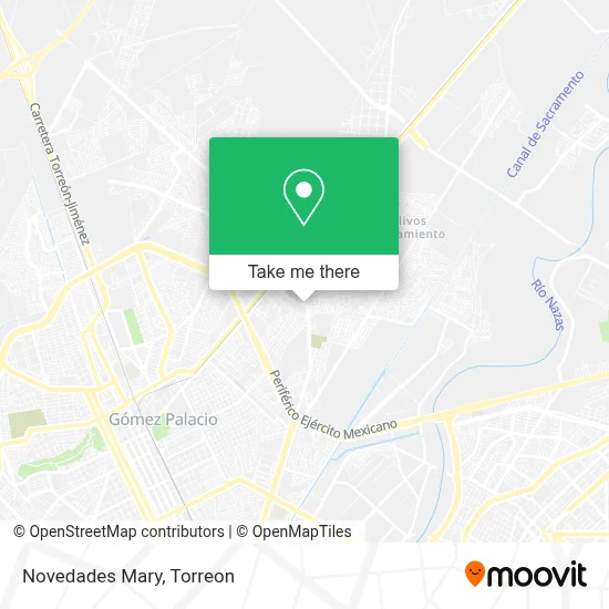 Novedades Mary map