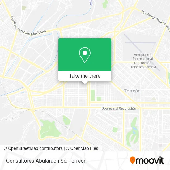 Consultores Abularach Sc map