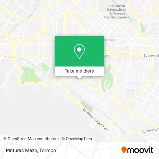 Pinturas Maze map