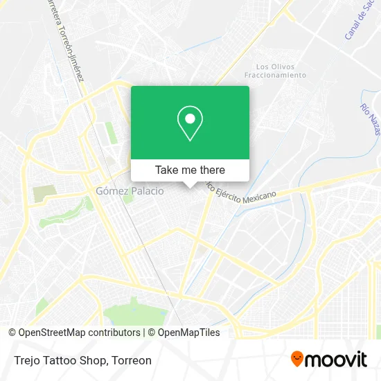 Trejo Tattoo Shop map