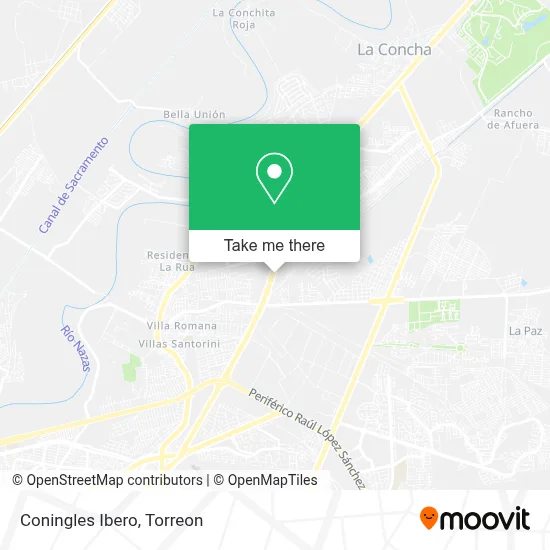 Coningles Ibero map