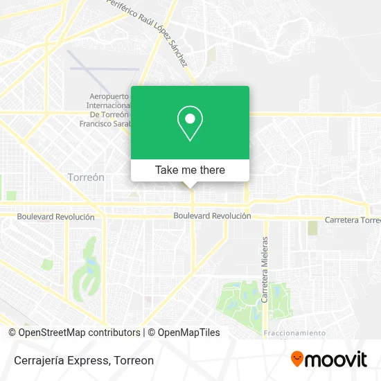 Cerrajería Express map