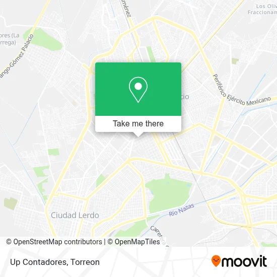 Up Contadores map