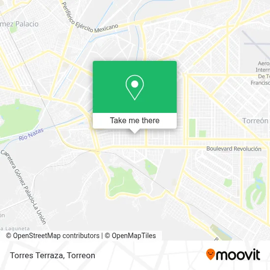 Torres Terraza map