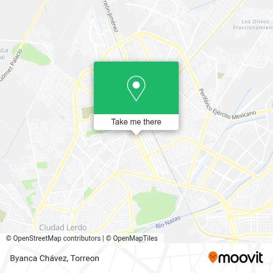 Byanca Chávez map