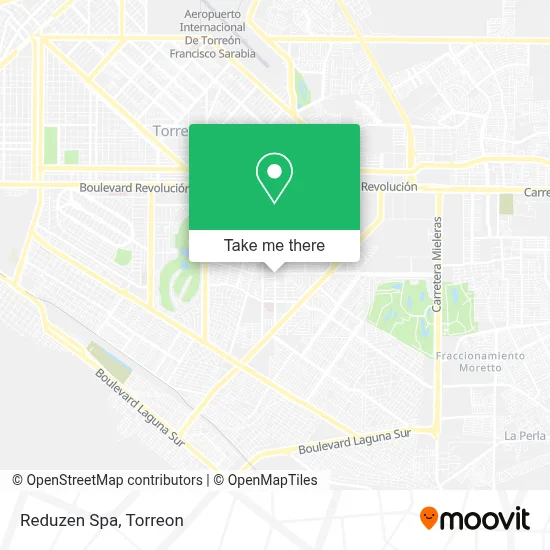 Reduzen Spa map