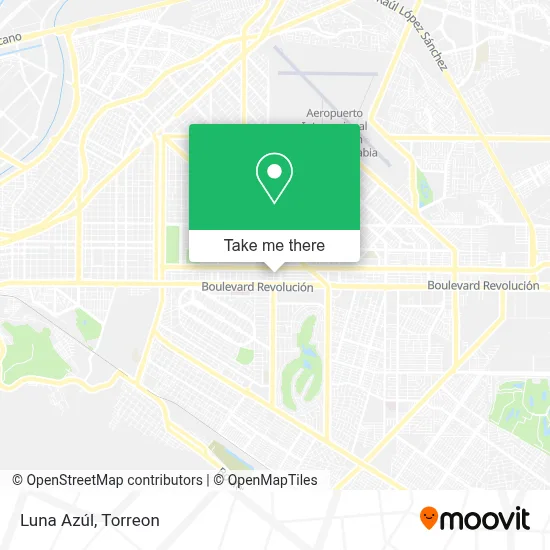 Luna Azúl map