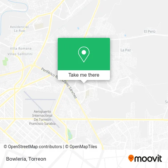 Bowlería map