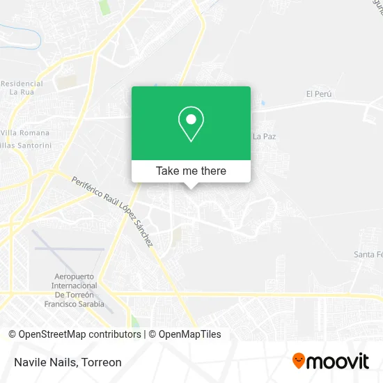 Navile Nails map
