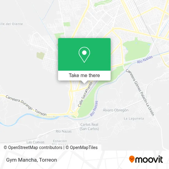 Gym Mancha map