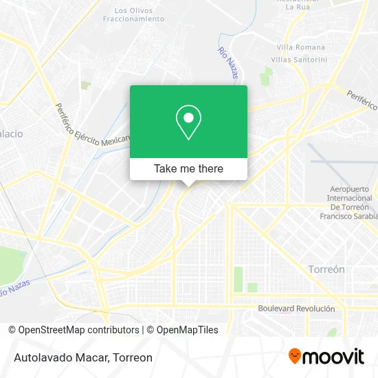 Autolavado Macar map