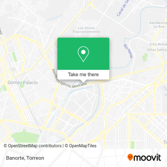 Banorte map
