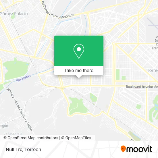 Null Trc map