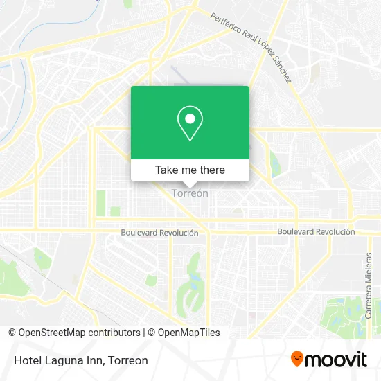 Hotel Laguna Inn map
