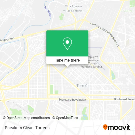Sneakers Clean map