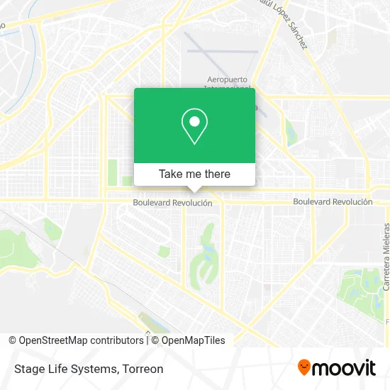 Stage Life Systems map