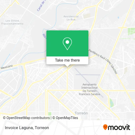 Invoice Laguna map