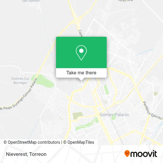 Nieverest map