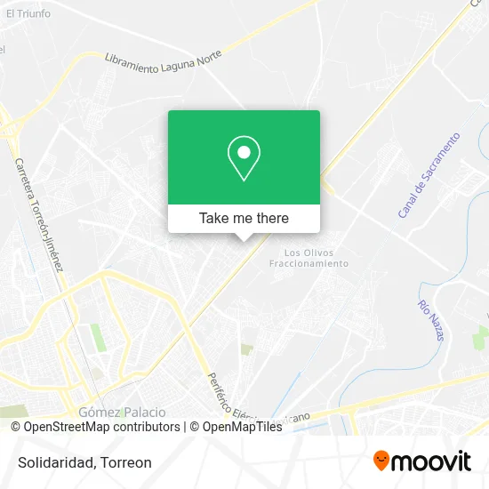 Solidaridad map