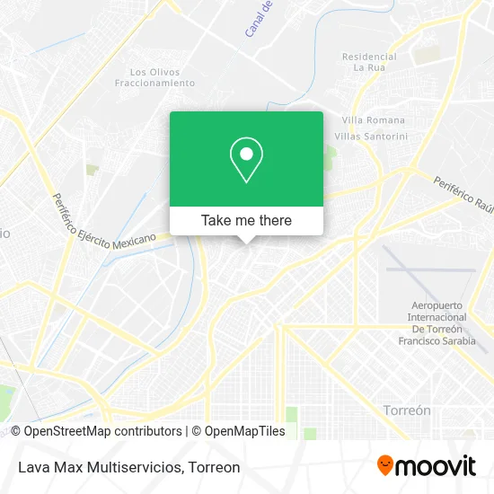 Lava Max Multiservicios map