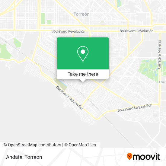 Andafe map