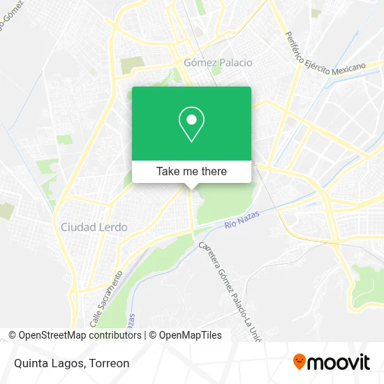 Quinta Lagos map