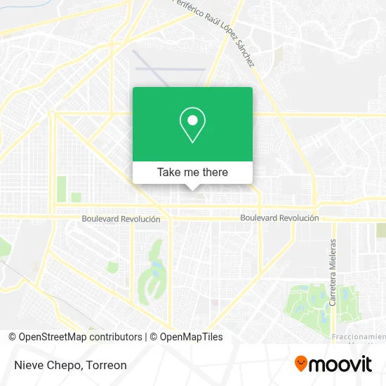 Nieve Chepo map