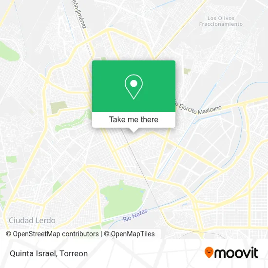 Quinta Israel map