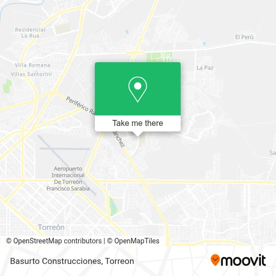 Basurto Construcciones map