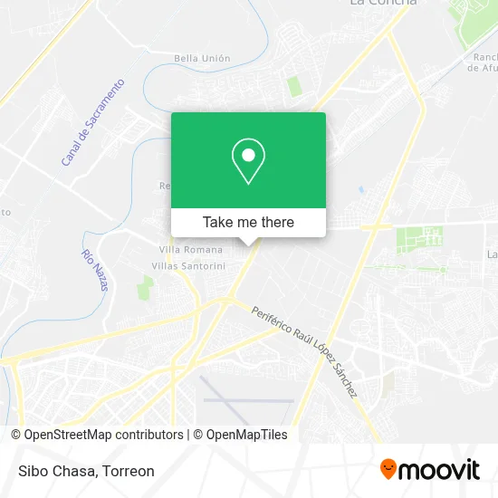 Sibo Chasa map