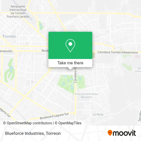 Blueforce Industries map