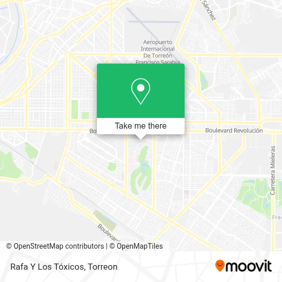 Rafa Y Los Tóxicos map