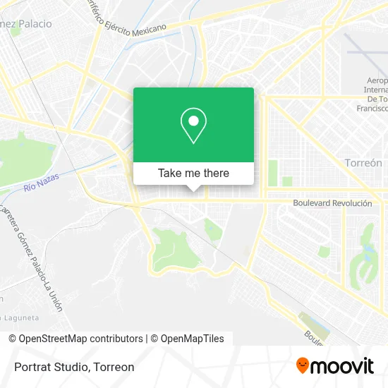 Portrat Studio map